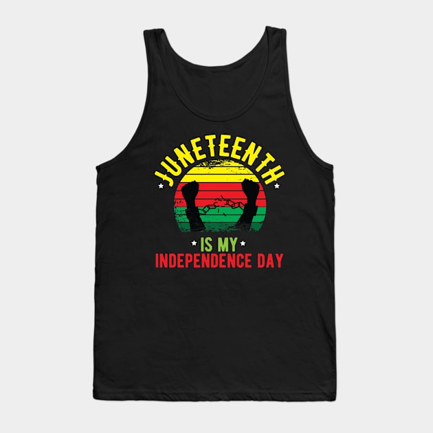 Juneteenth black queen juneteenth flag Tank Top by Gaming champion